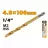 Burghiu Tolsen PENTRU METAL HSS-M2 COADA HEX, 4.8 x 106 mm