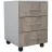 Dulapior ANDRA 3S 445X500X645, Pal, Gri deschis