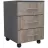 Dulapior ANDRA 3S 445X500X645, PAL, Gri inchis