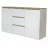 Comoda ANDRA GAMA ETERNA 1600X950X450, Pal, Alb