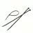 Стяжки нейлоновые Tolsen 3,6x200mm negru