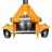 Cric hidraulic Tolsen 3T 2 CILINDRE INDUSTRIAL