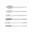 Set burghiuri Tolsen 6 BURGHII PENTRU LEMN 10/12/16/18/20/25MM