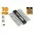 Set biti Tolsen SET 10 BITI CU CAPAT DUBLU PH2, PH2, 6.5 mm