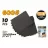 Foi abrazive Tolsen SET 10 FOI ABRAZIVE 230X280MM #600