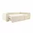 Canapea de colt Artvent MODEL 3 ALEXANDER, Stofa, Crema