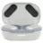 Casti cu fir si microfon JBL Endurance Peak III White