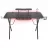 Masa de birou Genesis Desk Gaming Holm 300, RGB, MDF, Negru