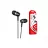 Casti cu fir Ksiga EARPHONE WITH MIC 3.5MM KSC-659 JIAXUAN, BLACK