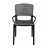 Scaun DP TINA~BLACK DC-226, Polipropilen, Negru
