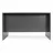 Masa de birou ANDRA CU 1 CASETIERA, Gri inchis, 130x70x75
