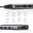 Docking station UGREEN UGREEN HUB 10in1 Type-C 3.0 to 3*USB-A, 3.5mm Audio Jack, PD, RJ45, VGA, SD/TF Card Reader, 4K HDMI, CM179, Space Gray