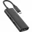 Docking station A4TECH 4-IN-1, HDMI, USB 3.0, USB 2.0, Type C, PD100W, Aluminum, Ash Grey