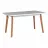 Masa MLAND OSLO 7 OKLEINA BLAT=32MM 80 X 140/180