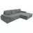Canapea de colt MLAND VIBE ASTON 17, Gri