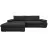 Canapea de colt MLAND VIBE ASTON 18, Negru