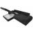 Canapea de colt MLAND VIBE ASTON 18, Negru