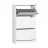 Pantofar MLAND THREE SECTION 73 CM - WHITE, PAL, Alb