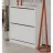 Комод MLAND ABINET TWO SECTION - WHITE, ЛДСП, Белый