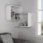 Полка MLAND RING CORNER BOOKCASE - WHITE - WHITE, Белый, 68 x 60 x 20