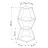 Полка MLAND SABLOR CORNER SHELF - WHITE, Белый, 86 x 30 x 30