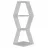 Полка MLAND SABLOR CORNER SHELF - WHITE, Белый, 86 x 30 x 30