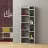 Etajera MLAND OPPA BOOKCASE, Alb, Antracite