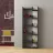 Etajera MLAND OPPA BOOKCASE, Antracite, Alb