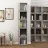 Etajera MLAND MULTI BOOKCASE, Mocco, Antracit