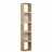 Etajera MLAND MULTI BOOKCASE, Stejar, Alb