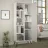 Dulap MLAND JEDDA BOOKCASE, PAL melaminat, Alb