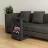 Журнальный кофейный столик MLAND EDI SIDE TABLE, Антрацит