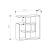 Стеллаж MLAND SALY SIDE TABLE - WHITE - WHITE