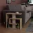 Raft MLAND SALY SIDE TABLE - OAK - WHITE