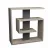 Raft MLAND SALY SIDE TABLE - LIGHT MOCHA - ANTHRACITE