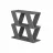 Стеллаж MLAND LAZENA COFFEE TABLE - ANTHRACITE