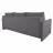 Диван MLAND ALAVA 93 Soro 100 212x95x89, 113KG, Серый