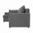 Canapea de colt MLAND PRZEMEK IV FANCY 20 RAIN 30 SORO 93 240X138X89, 120KG, Gri