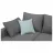 Canapea de colt MLAND PRZEMEK IV FANCY 20 RAIN 30 SORO 93 240X138X89, 120KG, Gri