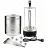 Gratar electric Zilan ZLN5565 VERTICAL, 900 W, Inox, Negru