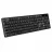 Клавиатура беспроводная SVEN KB-C2100W, Wireless Keyboard, 2.4GHz, Multimedia Keyboard (104 keys), Low battery indicator, USB, Black, Rus/Ukr/Eng