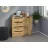 Comoda PEHOTIN «К-4+1 ЭКО», Stejar Tahoe, 90 x 38 x 100