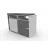Стол офисный Emobite Transformer 4.0, Белый, 120 x 78 x 50