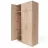 Dulap ANDRA SONOMA 1260X600X1900, Sonoma