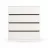 Comoda ANDRA CU 4 SERTARE, Alb, 110x90x51