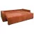 Canapea Mobilier
 "VICTORIA NEO" RINALDI 23, Oranj, 255x105x75