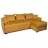 Canapea de colt Mobilier
 "VICTORIA-5" ONTARIO32+MANILA32, Oranj, 235x155x73