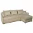Canapea de colt Mobilier
 "VICTORIA-5" ONTARIO2+MANILA2, Bej, 235x155x73