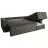 Canapea de colt Mobilier
 "VICTORIA NEO" RINALDI 20, Grafit, 255x160x75