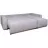 Canapea de colt Mobilier
 "VICTORIA NEO" RINALDI 15, Gri deschis, 255x160x75
